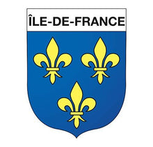 Supstick Autocollant Stickers Blason de région département Île de France Format 10x8cm - supstick.fr