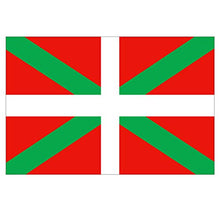 Supstick Lot de 8 Autocollants Stickers Drapeau de région française Pays-Basque Format 3x2cm