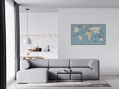 Panorama Alu 60x90cm - Tableau Décoration Murale - Accroche Facile - Photo Image Artistique Photographie