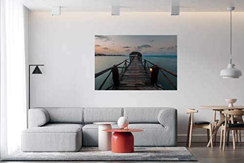 Panorama Alu 60x90cm - Tableau Décoration Murale - Accroche Facile - Photo Image Artistique Photographie