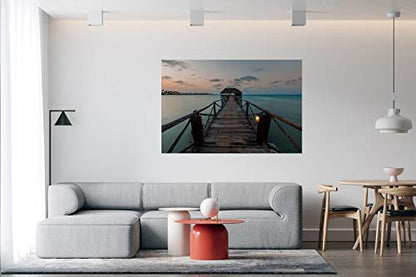 Panorama Alu 60x90cm - Tableau Décoration Murale - Accroche Facile - Photo Image Artistique Photographie