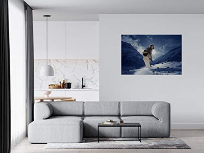 Panorama Alu 60x40cm - Tableau Décoration Murale - Accroche Facile - Photo Image Artistique Photographie