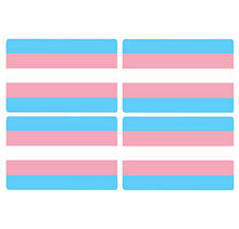 Supstick Drapeau Transgenre Fier Lot de 4 Format 12X8CM