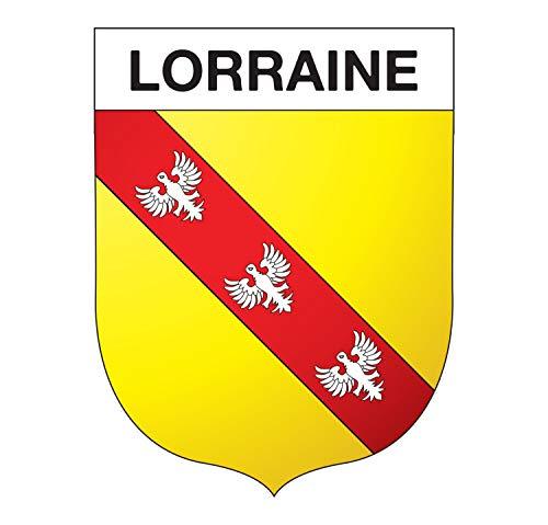 Supstick Autocollant Stickers Blason de région département Lorraine Format 15x12cm - supstick.fr