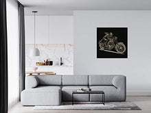 Panorama Alu 80x80cm - Tableau Décoration Murale - Accroche Facile - Photo Image Artistique Photographie