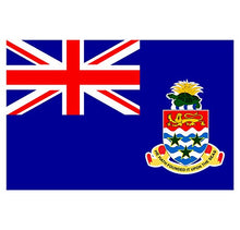 Supstick Lot de 8 Autocollants Stickers Drapeau de Pays Nation iles caïmans Format 3x2cm