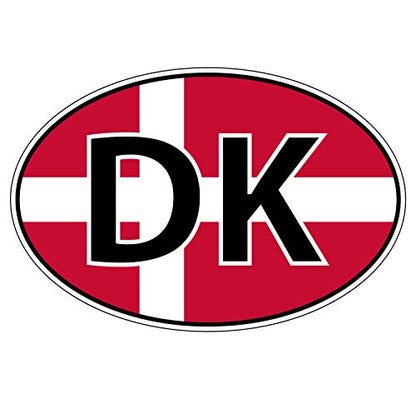 Panneau Rigide Automobile Danemark 20x13cm découpe à la Forme épaisseur 3mm