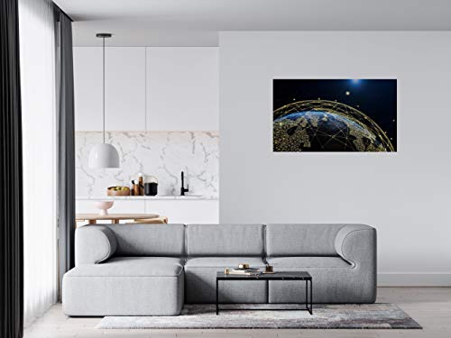 Panorama Alu 60x90cm - Tableau Décoration Murale - Accroche Facile - Photo Image Artistique Photographie