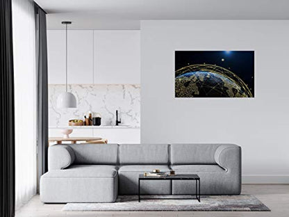 Panorama Alu 60x90cm - Tableau Décoration Murale - Accroche Facile - Photo Image Artistique Photographie