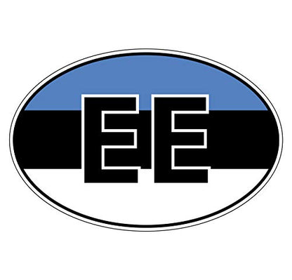 Panneau Rigide Automobile Estonie 20x13cm découpe à la Forme épaisseur 3mm