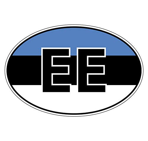 Panneau Rigide Automobile Estonie 15x10cm découpe à la Forme épaisseur 3mm