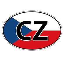 Panneau Rigide Automobile République Tchèque 15x10cm découpe à la Forme épaisseur 3mm