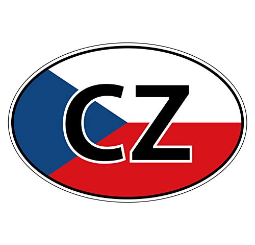 Panneau Rigide Automobile République Tchèque 25x17cm découpe à la Forme épaisseur 3mm