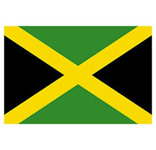 Panneau Rigide Format 18x12cm Drapeau de Pays Nation Jamaique épaisseur 3mm