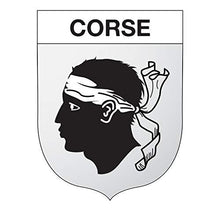 Supstick Autocollant Stickers Blason de région département Corse Format 10x8cm - supstick.fr