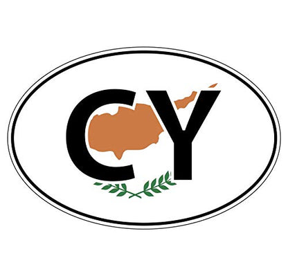 Panneau Rigide Automobile Chypre 25x17cm découpe à la Forme épaisseur 3mm