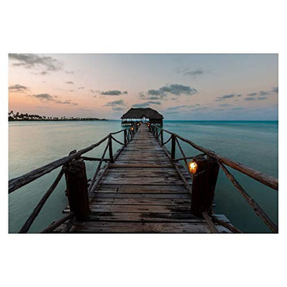 Panorama Alu 60x90cm - Tableau Décoration Murale - Accroche Facile - Photo Image Artistique Photographie