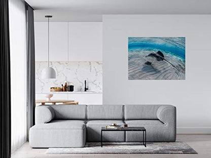 Panorama Alu 40x40cm - Tableau Décoration Murale - Accroche Facile - Photo Image Artistique Photographie