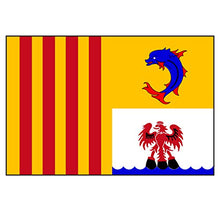 Supstick Autocollant Stickers Drapeau de département région française PACA Format 15x10cm