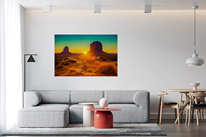 Panorama Alu 60x40cm - Tableau Décoration Murale - Accroche Facile - Photo Image Artistique Photographie