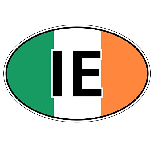 Supstick Autocollant Stickers Automobile Irlande 15x10cm