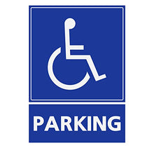 Panneau RigideHandicapé - Personne à mobilité réduite Parking 15x20cm épaisseur 3mm