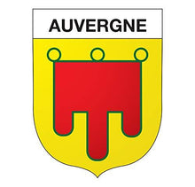 Supstick Autocollant Stickers Blason de région département Auvergne Format 15x12cm - supstick.fr