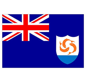 Supstick Autocollant Stickers Drapeau de Pays Nation Anguilla Format 18x12cm