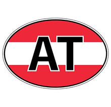 Supstick Autocollant Stickers Automobile Autriche 10x6,7cm