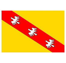 Supstick Autocollant Stickers Drapeau de département région française Grand-est Format 18x12cm