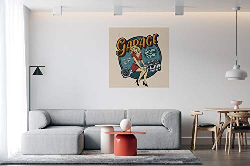 Panorama Alu 80x80cm - Tableau Décoration Murale - Accroche Facile - Photo Image Artistique Photographie