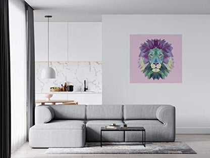 Panorama Alu 80x80cm - Tableau Décoration Murale - Accroche Facile - Photo Image Artistique Photographie