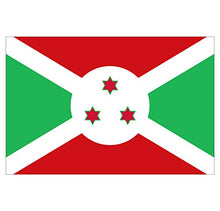 Panneau Rigide Format 18x12cm Drapeau de Pays Nation Burundi épaisseur 3mm
