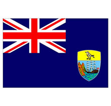 Panneau Rigide Format 18x12cm Drapeau de Pays Nation Saint-hélène épaisseur 3mm