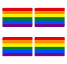 Supstick Drapeau Fierté LGBTQ Lot de 4 Format 6X4CM