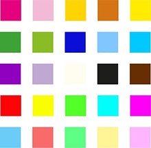 Gommettes Autocollantses carrés 30mm - 3000 étiquettes - scrapbooking, album photo, livres, agenda, loisir créatif - vue 2