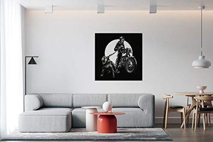 Panorama Alu 60x60cm - Tableau Décoration Murale - Accroche Facile - Photo Image Artistique Photographie