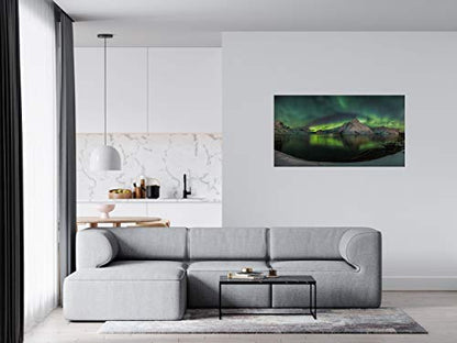 Panorama Alu 60x40cm - Tableau Décoration Murale - Accroche Facile - Photo Image Artistique Photographie