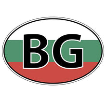 Panneau Rigide Automobile Bulgarie 20x13cm découpe à la Forme épaisseur 3mm