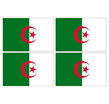 Supstick Lot de 8 Autocollants Stickers Drapeau de Pays Nation Bermudes Format 3x2cm