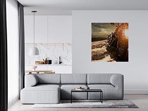 Panorama Alu 60x60cm - Tableau Décoration Murale - Accroche Facile - Photo Image Artistique Photographie