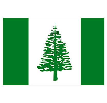 Panneau Rigide Format 15x10cm Drapeau de Pays Nation iles de Norfolk épaisseur 3mm