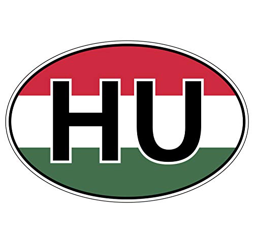 Panneau Rigide Automobile Hongrie 25x17cm découpe à la Forme épaisseur 3mm