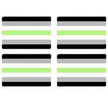 Supstick Drapeau Agenre Lot de 4 Format 12X8CM