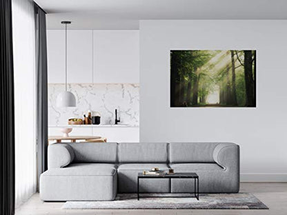 Panorama Alu 60x40cm - Tableau Décoration Murale - Accroche Facile - Photo Image Artistique Photographie