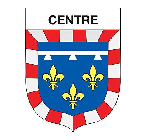Supstick Autocollant Stickers Blason de région département Centre Format 10x8cm - supstick.fr