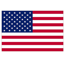 Supstick Lot de 8 Autocollants Stickers Drapeau de Pays Nation états-Unis Format 3x2cm