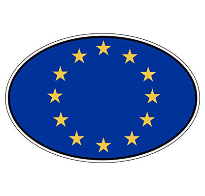 Panneau Rigide Automobile Europe 20x13cm découpe à la Forme épaisseur 3mm