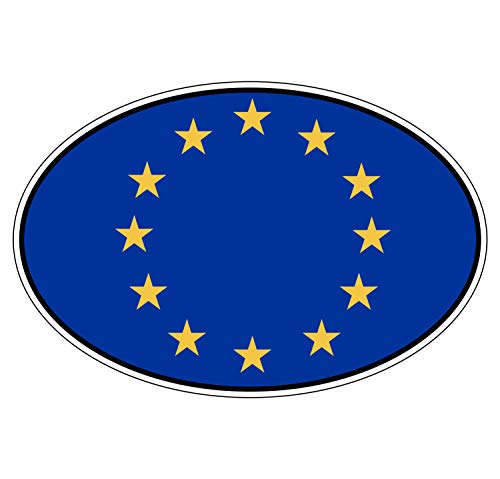 Panneau Rigide Automobile Europe 15x10cm découpe à la Forme épaisseur 3mm