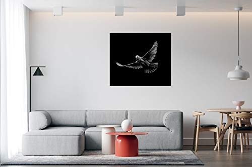 Panorama Alu 40x40cm - Tableau Décoration Murale - Accroche Facile - Photo Image Artistique Photographie